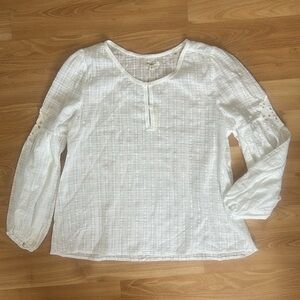 Max Studio London White Blouse